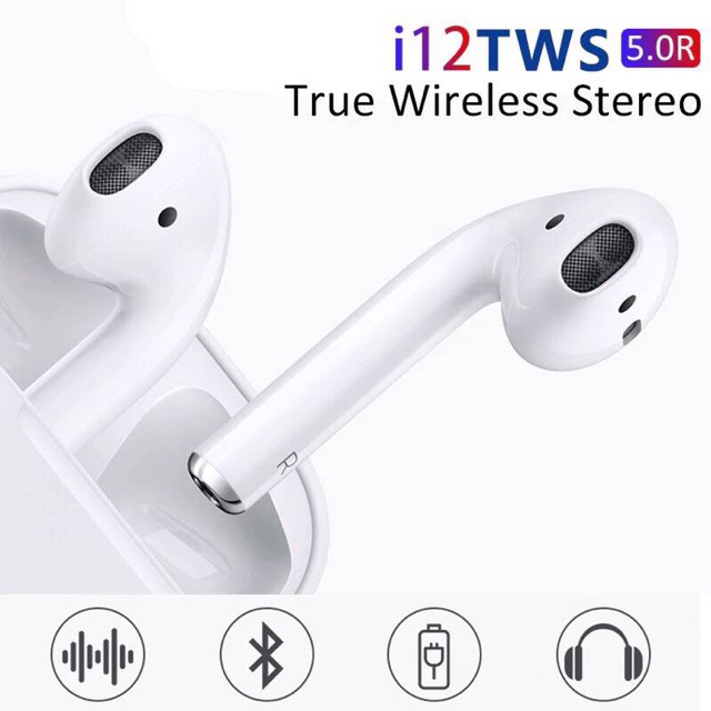 Giá Huỷ Diệt - Tai Nghe Bluetooth Công Nghệ Cao 5.0 I12 đỉnh cao của âm thanh