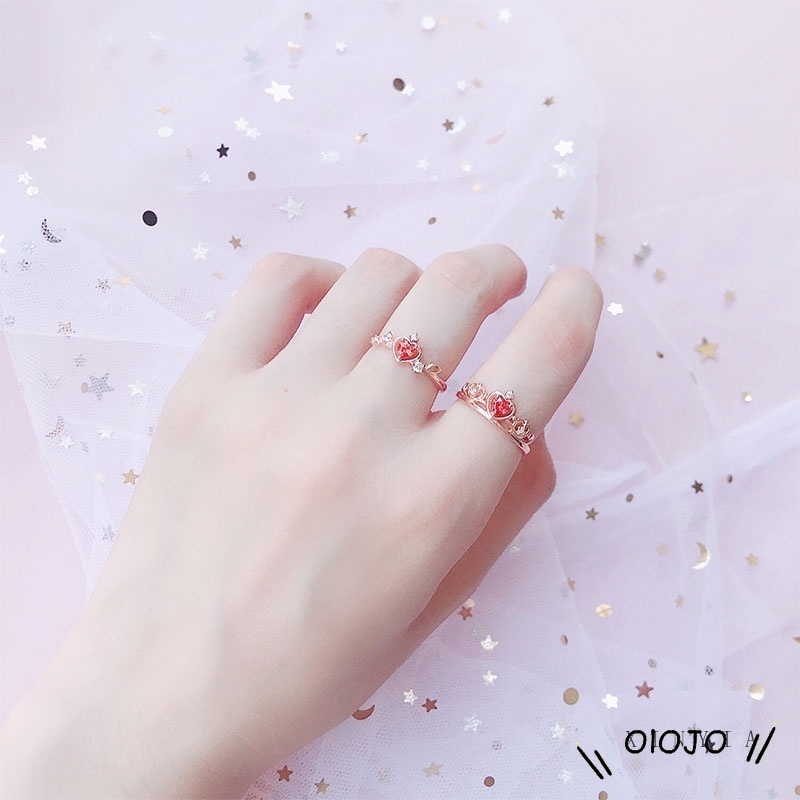 Nhẫn Mạ Bạc 925 Phong Cách Disney Độc Đáo Sành Điệu