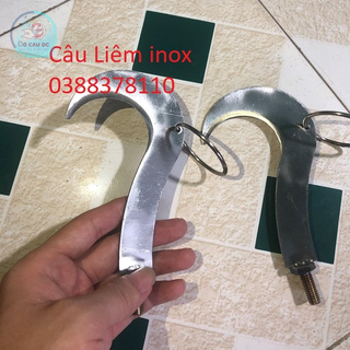Lưỡi liềm - lưỡi câu liêm inox gắn xào
