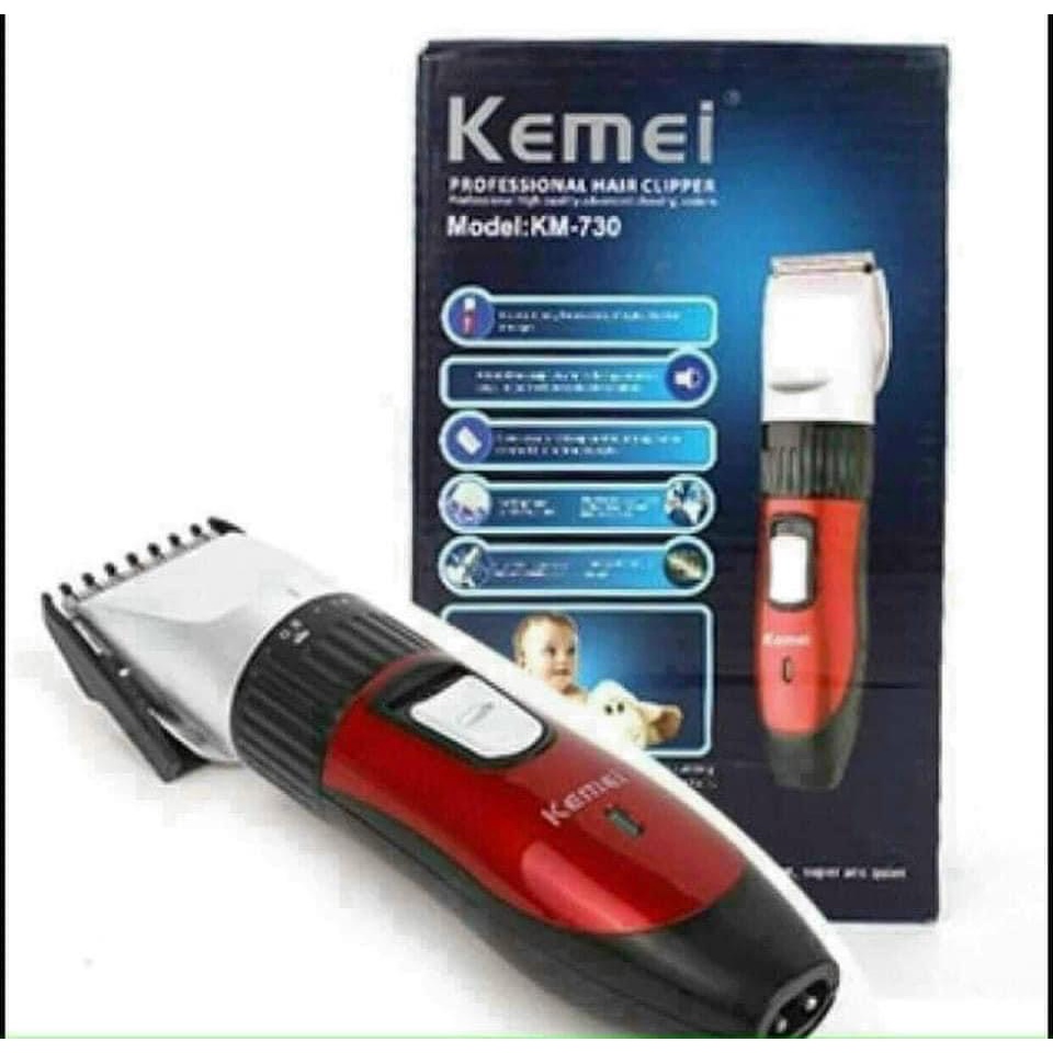Tông đơ cắt tóc kemei km-730 - máy cắt tóc kemei sạc điện siêu tiện