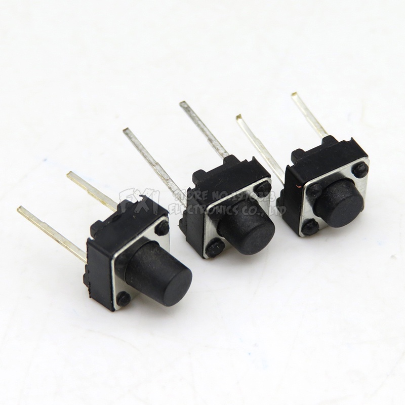Set 100 Công Tắc Ấn Micro 6X6X 4.3 / 5 / 6 / 7mm 2PIN 6 * 6 * 4.3mm 5mm 6mm 7mm