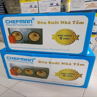 ĐÈN SƯỞI CHEFMAN 3 BÓNG