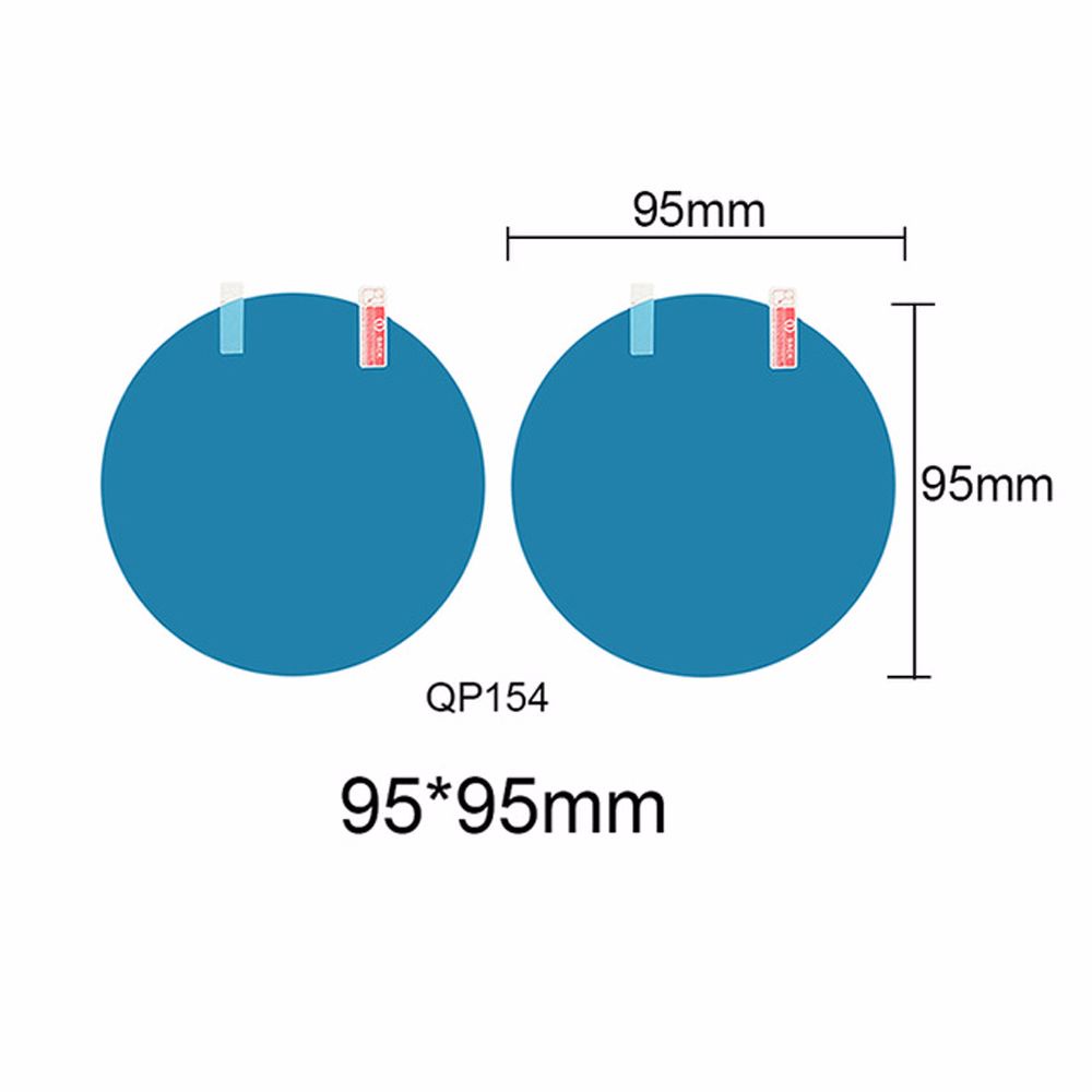 2 Miếng dán gương chiếu hậu đi mưa chống thấm nước màu trong suốt tiện dụng dành cho xe hơi AARON1