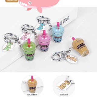 Móc khoá trà sữa