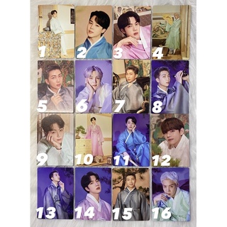 Card dalmajung thành viên bts chính hãng
