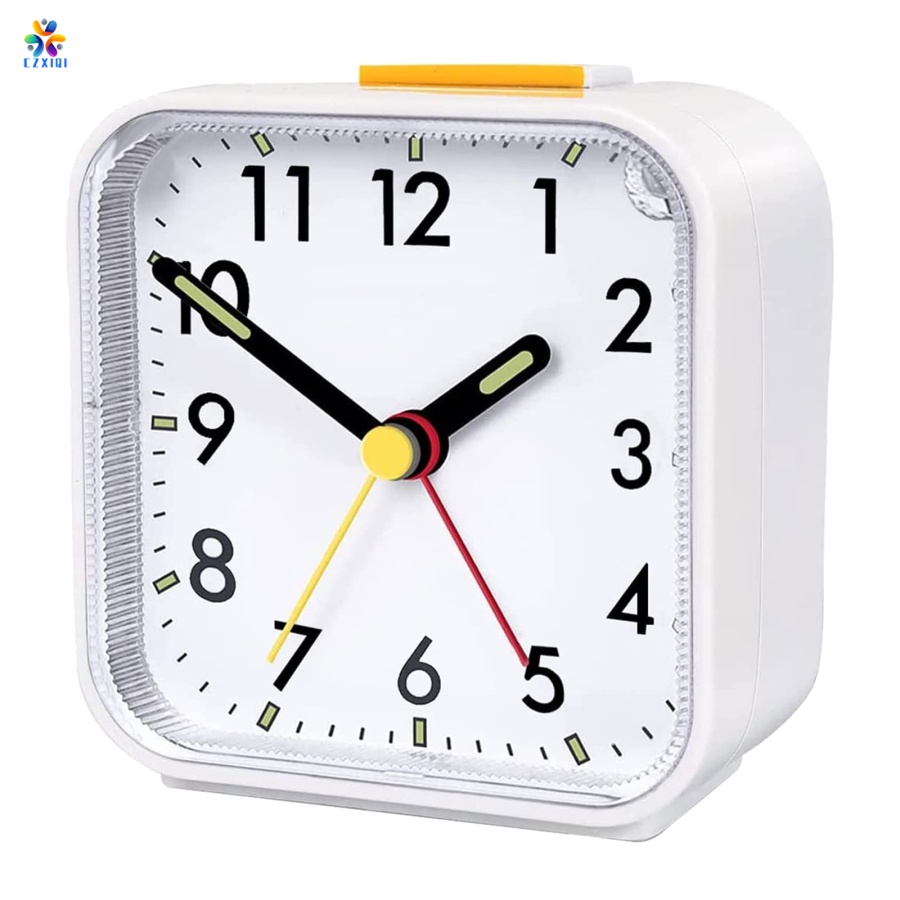 Đồng Hồ Báo Thức Để Bàn Không Gây Ồn Có Đèn Led Cỡ Lớn