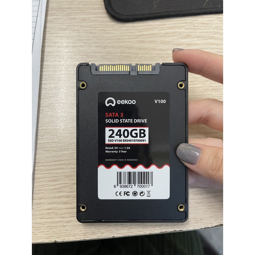 Ổ cứng SSD Kujia 120GB / 240GB Hàng chính hãng bảo hành 3 năm