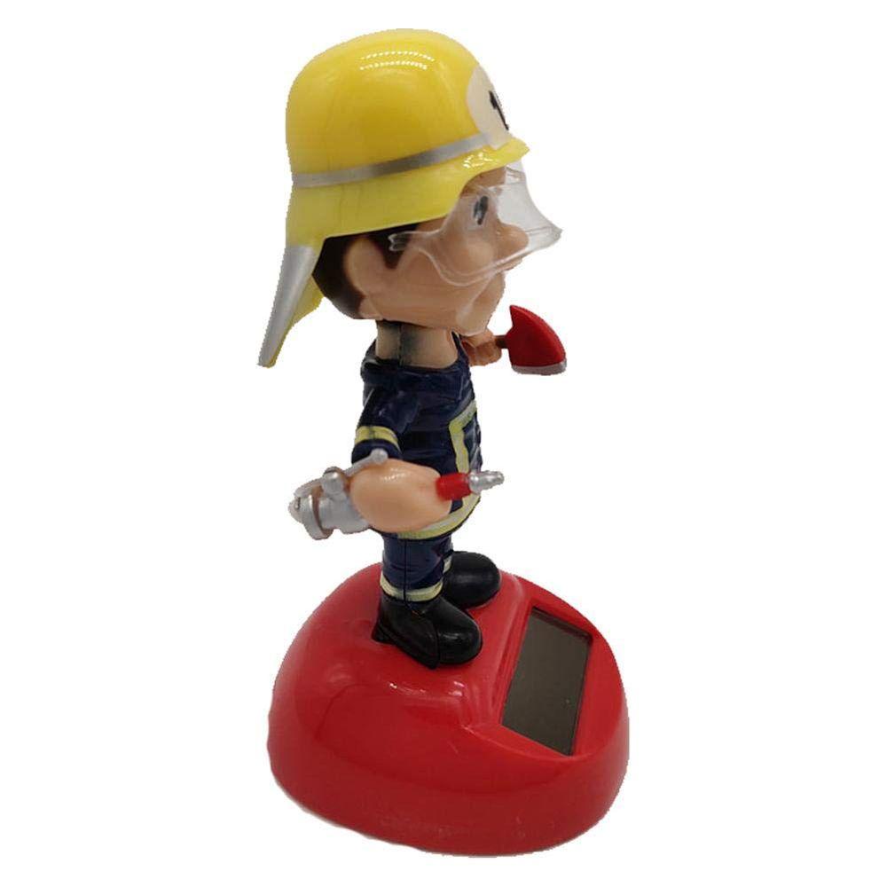 Đồ Chơi Lính Cứu Hỏa Sử Dụng Năng Lượng Mặt Trời Thân Thiện Với Môi Trường Trang Trí Nội Thất Xe Hơi / Xe Cứu Hỏa