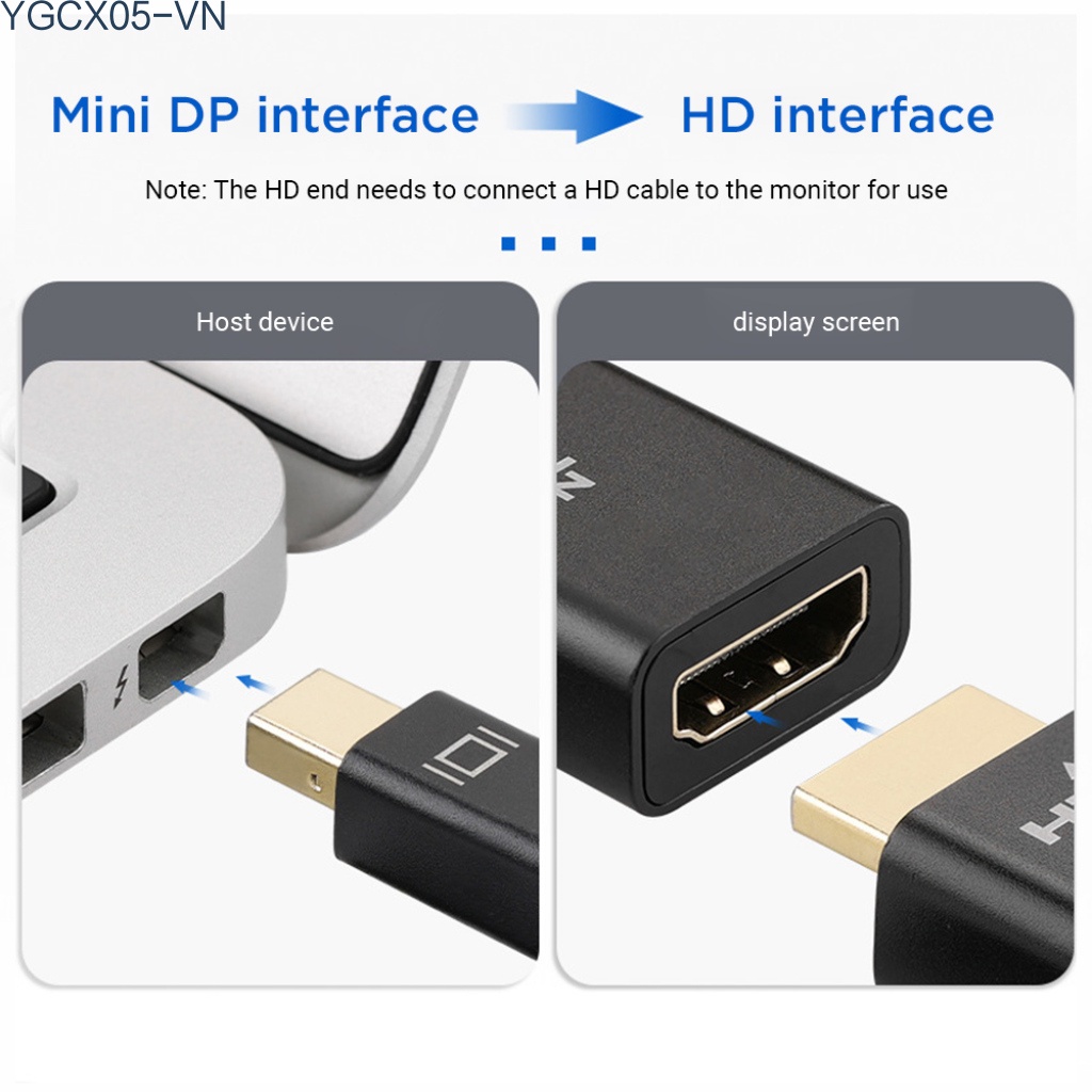 Dây Cáp Chuyển Đổi 4k 60hz Mini Dp Sang Đầu Cắm 0.2mm Cho Tv Laptop | BigBuy360 - bigbuy360.vn