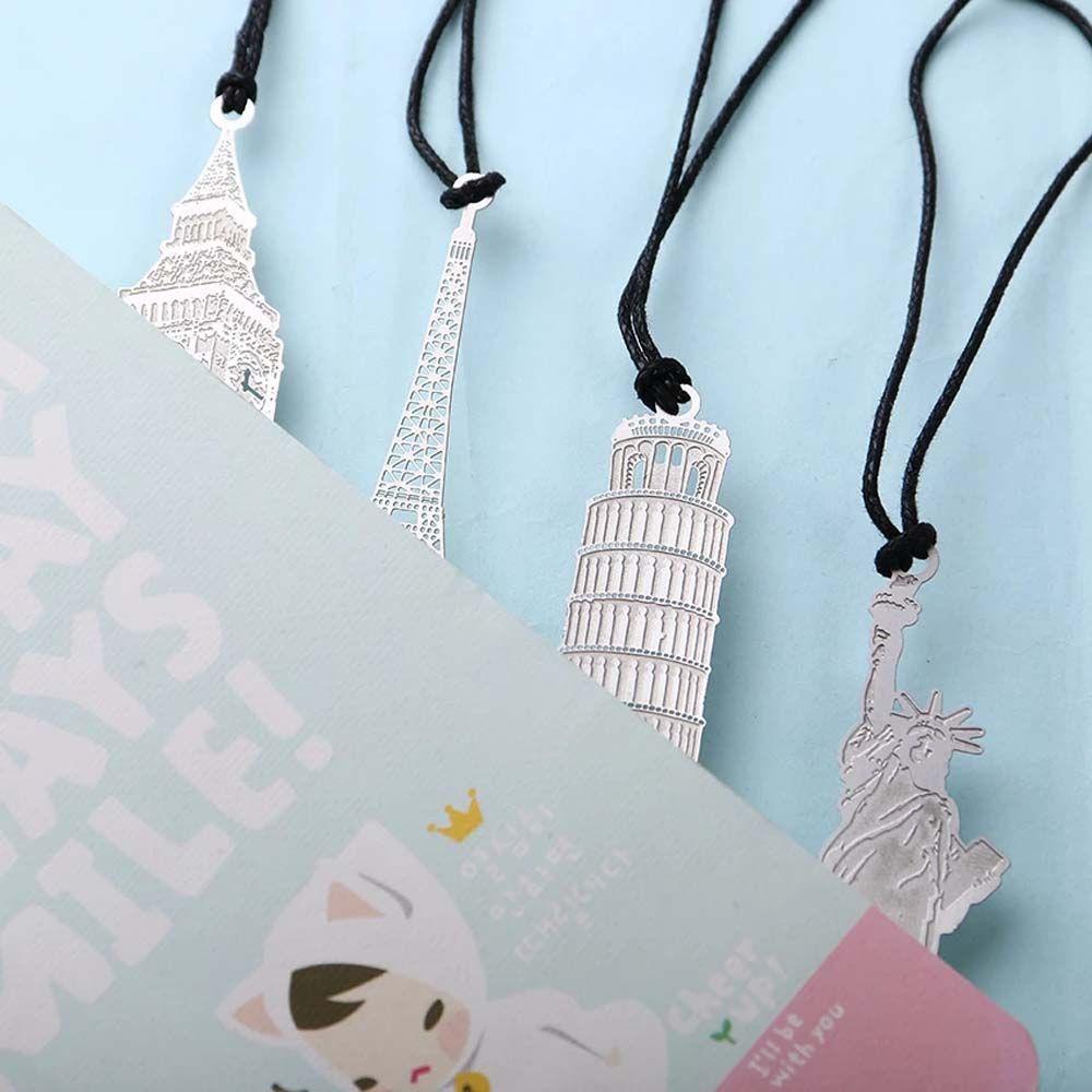 Kẹp Giấy Kim Loại Hình Tháp Eiffel Vintage