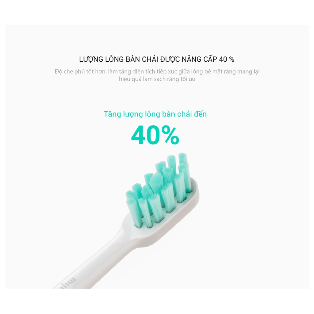 Bàn chải điện Xiaomi Mijia T300 & T100 - Kháng Nước ipx7 - Bàn Chải Đánh Răng Xiaomi Mijia - Hàng Chính Hãng