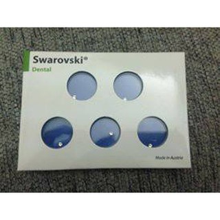 Đá Đính Răng vỉ giấy 5 viên