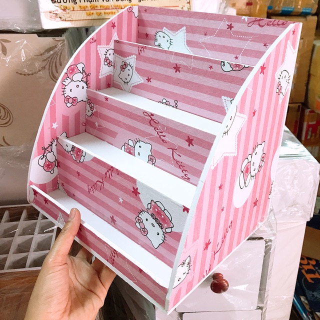 Khay Đựng Nước Hoa Kitty HÀNG NGUYÊN KHỐI - không cần lắp ráp