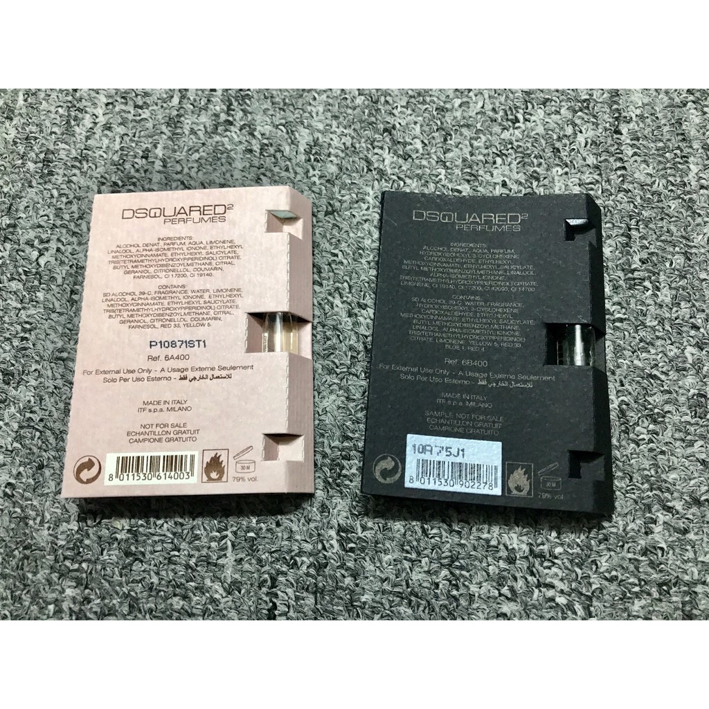 💥 Mẫu thử nước hoa nam/nữ DSQUARED2 | Thế Giới Skin Care