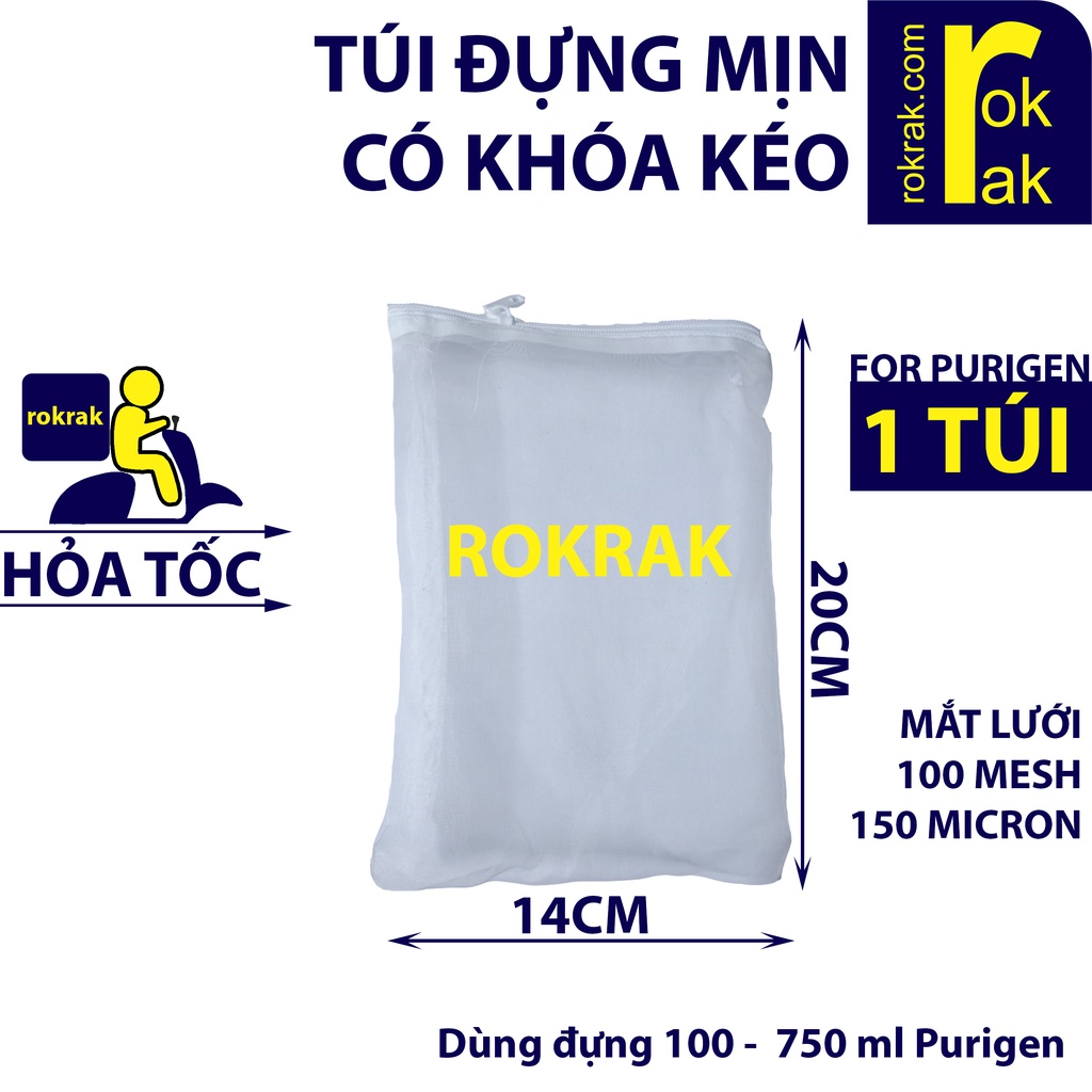 Túi đựng Purigen mịn các loại cho lọc hồ cá thủy sinh