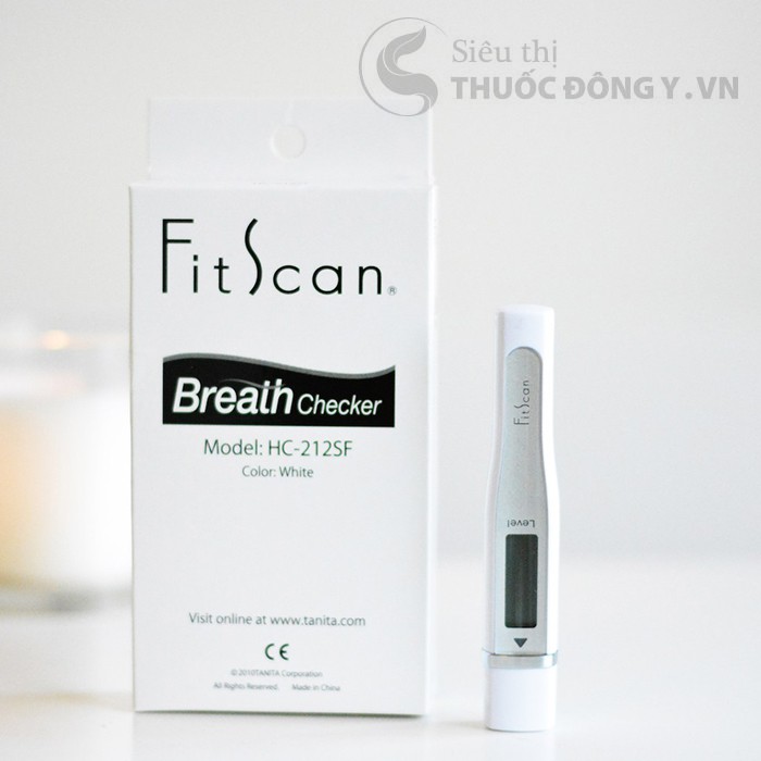 [ cao cấp ] Dụng cụ đo hơi thở cá nhân Breath Checker - Tự kiểm tra mùi Hôi Miệng tại nhà