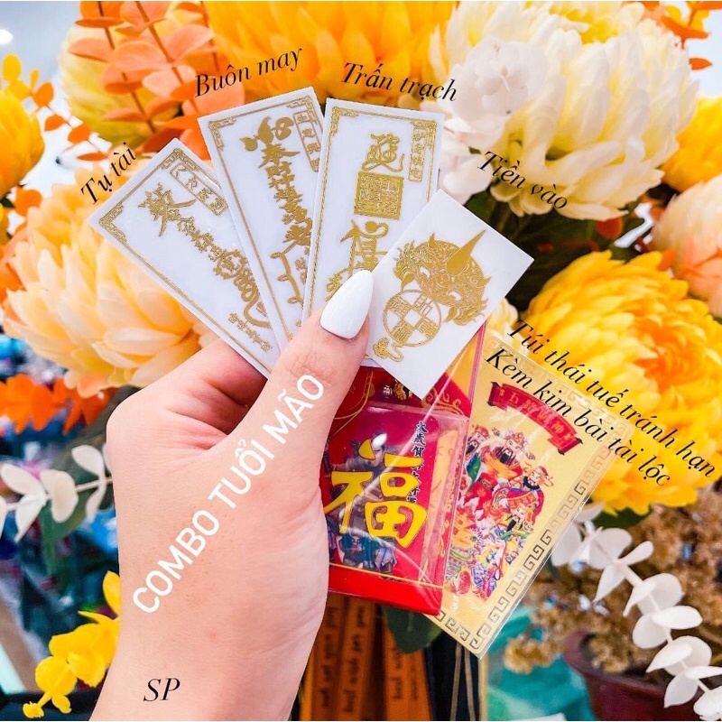 combo phù 12 con giáp may mắn,bình an