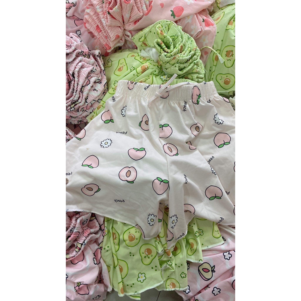 [FREESHIP] GIÁ SỈ☘️ Đồ Ngủ Nữ  Quần Đùi Thái Dễ Thương Chất Liệu Cotton Mát Lịm [HÀNG CHUẨN ĐẸP]