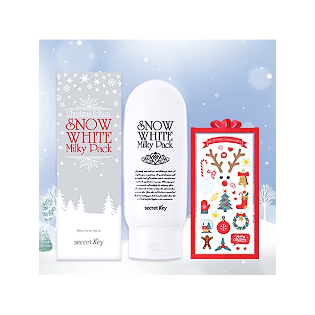 [Cam Kết Chuẩn Auth] Kem Tắm Trắng Secret Key Snow White Milky Pack | BigBuy360 - bigbuy360.vn