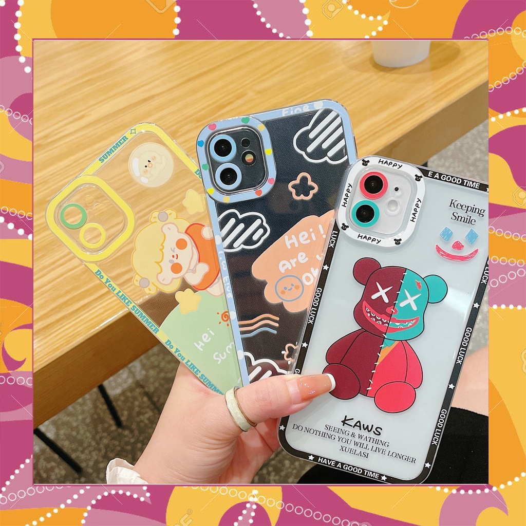 Ốp lưng iphone ✨DECASE's ✨ Bear.bri.ck 6/6plus/6splus/7/7plus/8/8plus/x/xs/11/12/13/pro/max/plus/promax | BigBuy360 - bigbuy360.vn