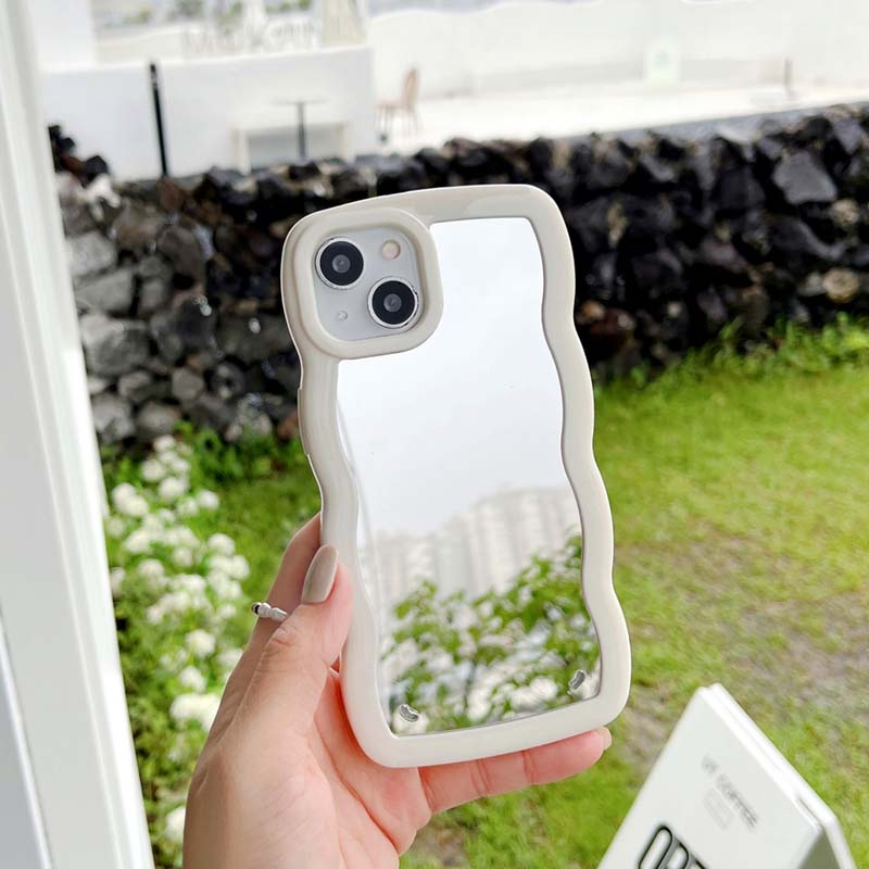 Ốp Điện Thoại TPU Mềm Chống Sốc Tráng Gương Cho Iphone 13 12 11 Pro Promax 6 6S 7 8 Plus X XR XSMax SE