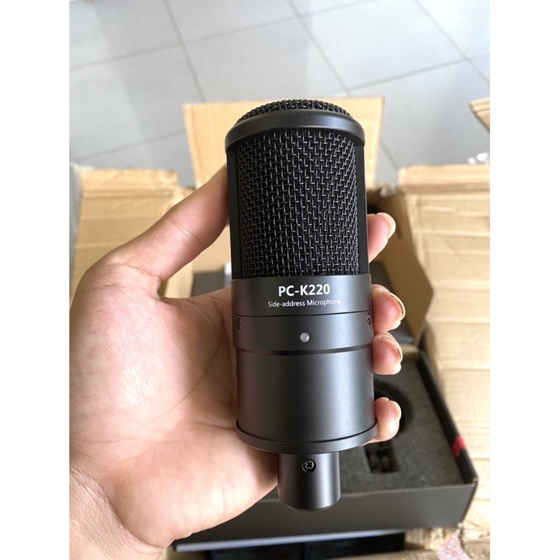 Mic thu âm takstar pc k220 phiên bản mới chính hãng hỗ trợ thu âm livestream và karaoke