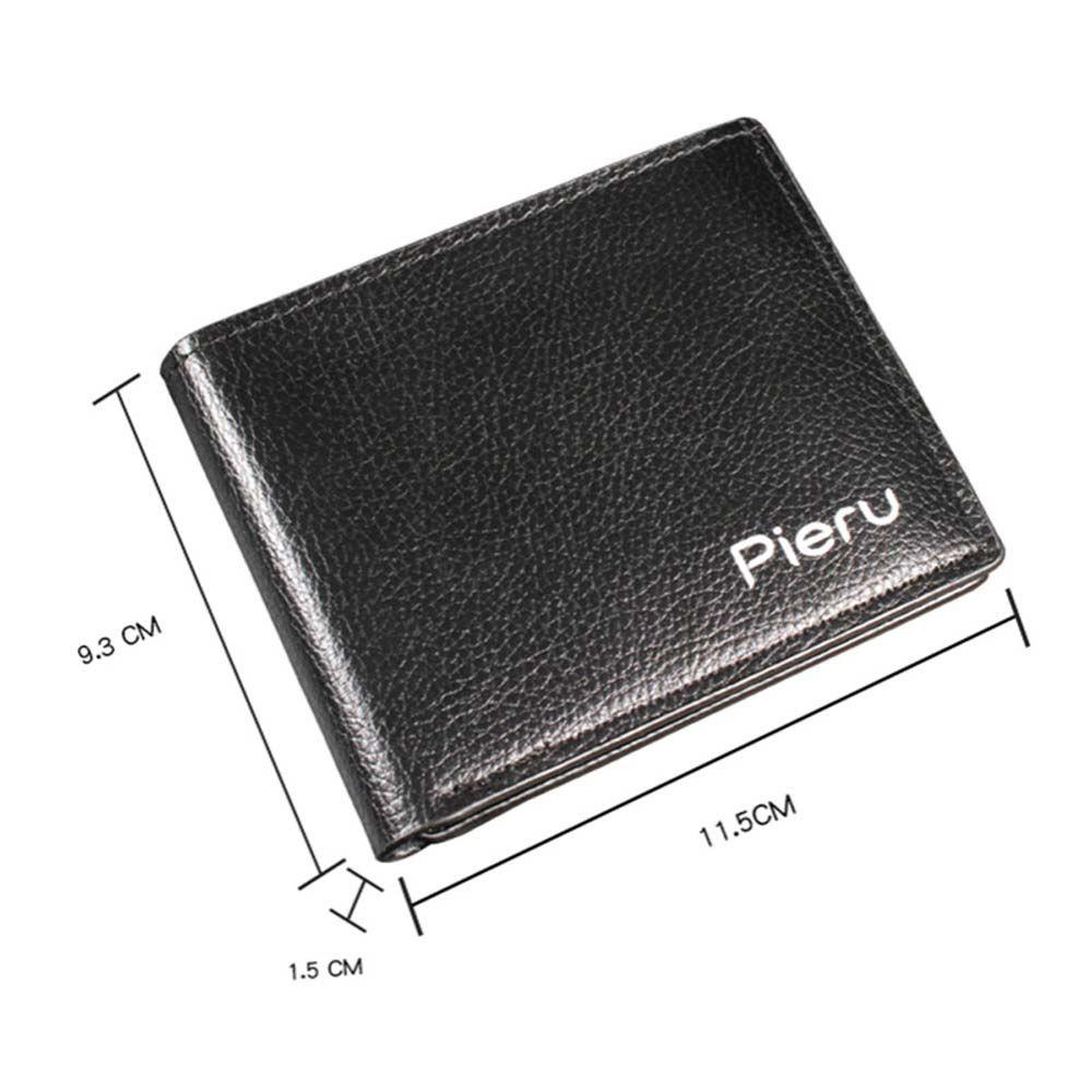 Ví Da PU Đựng Thẻ ID / Danh Thiếp Cỡ Lớn Không Khóa Kéo Cho Nam