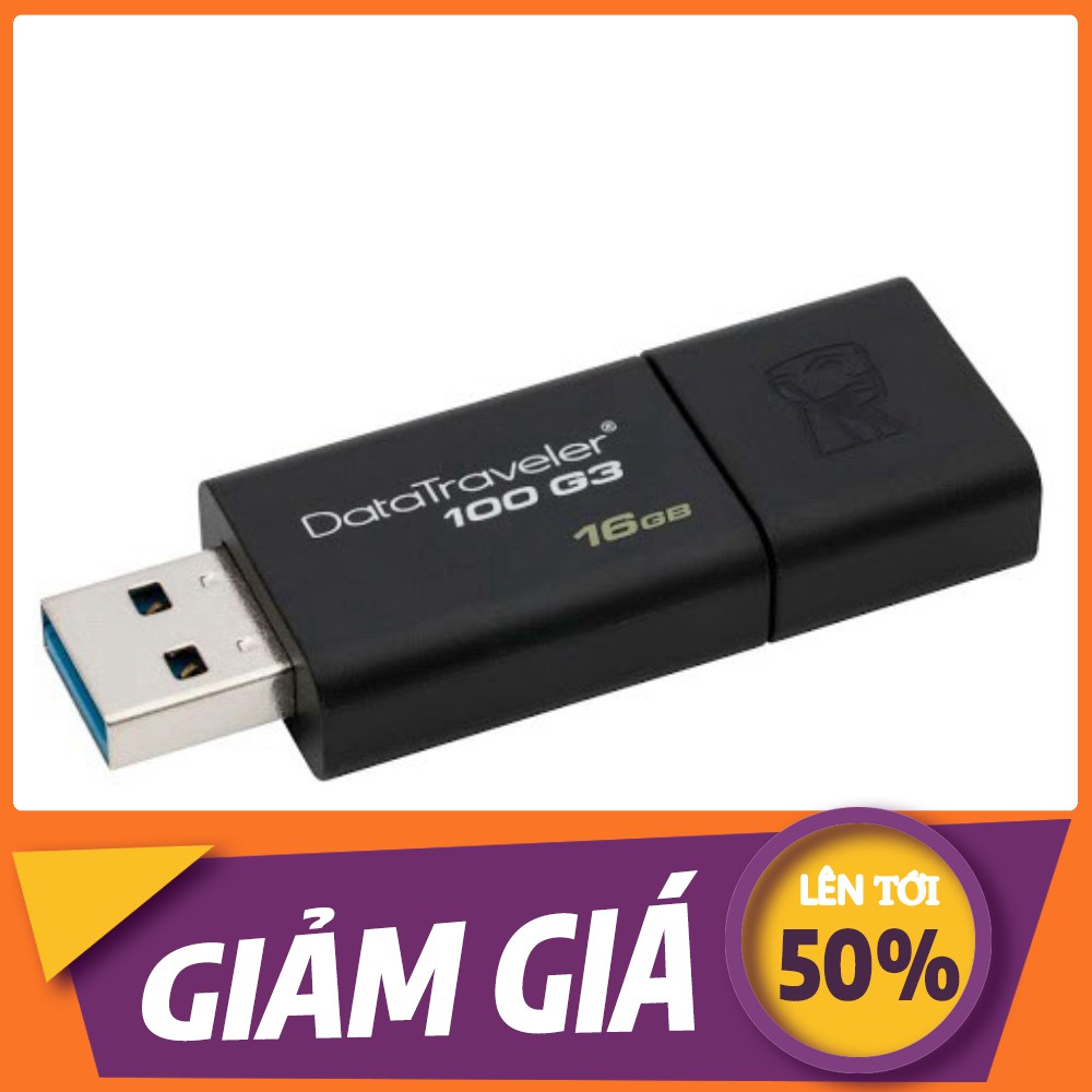 [💖] USB Kingston DT100G3 (DT100 G3) 16GB - USB 3.0 Chính hãng