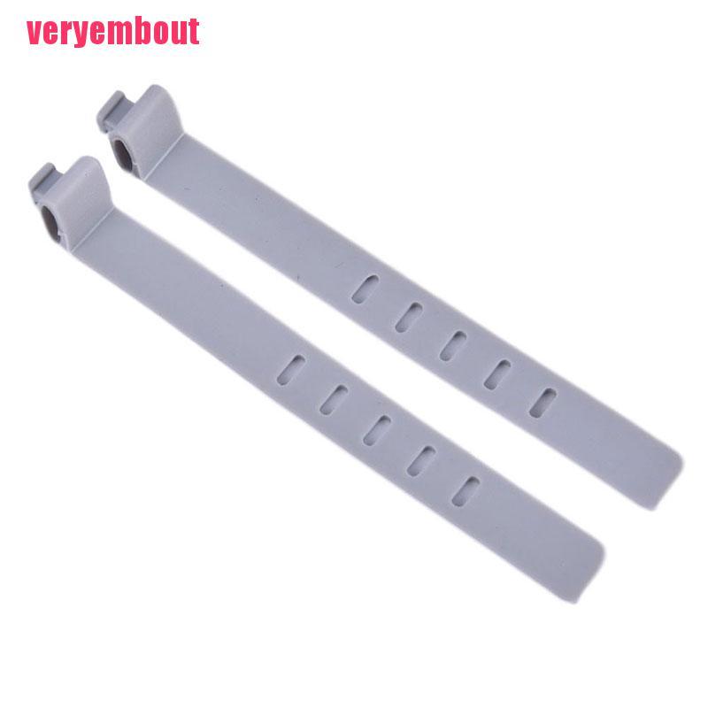 Bộ 2 Kẹp Giữ Dây Cáp / Tai Nghe / Dây Sạc Điện Thoại Bằng Silicon