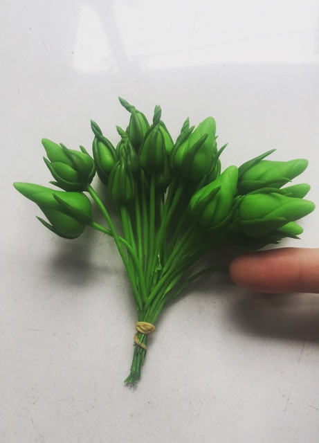 Nụ cát tường đất sét 1 bó 25 cái