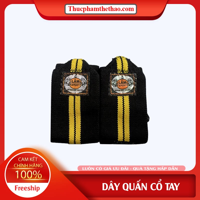 QUẤN CỔ TAY TẬP THỂ HÌNH