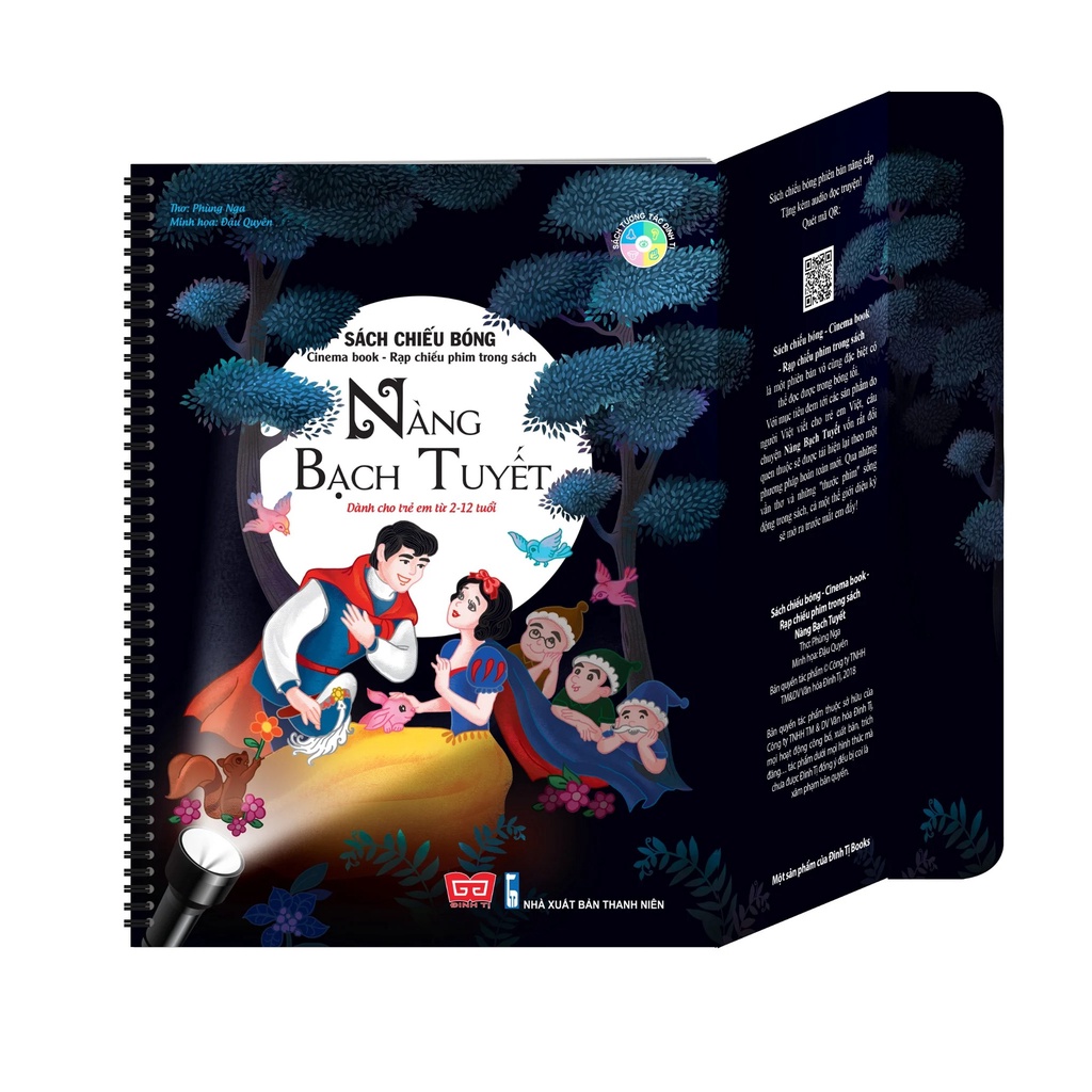 Sách-Sách tương tác - Sách chiếu bóng - Cinema book - Rạp chiếu phim trong sách