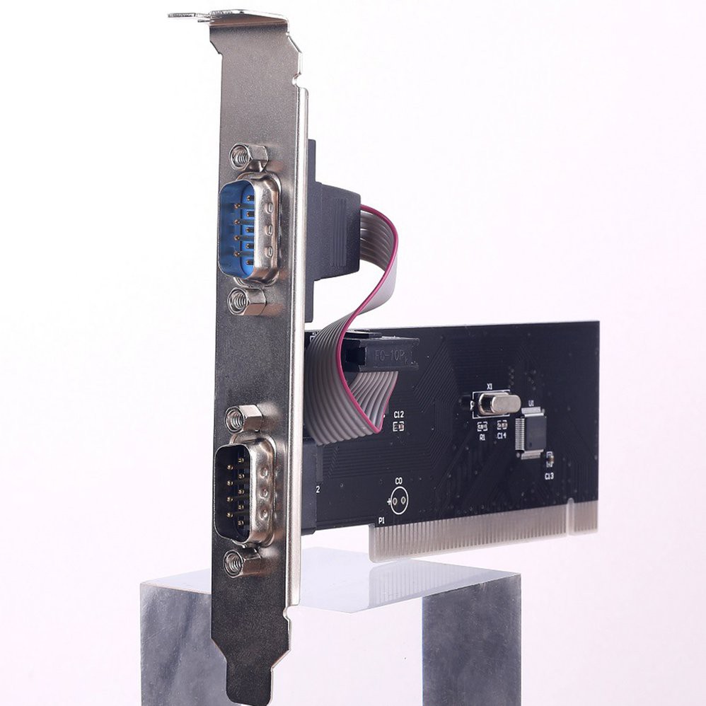 Card Chuyển Đổi 2 Cổng Pci Serial Rs232 Db9 Hỗ Trợ Máy Tính | BigBuy360 - bigbuy360.vn