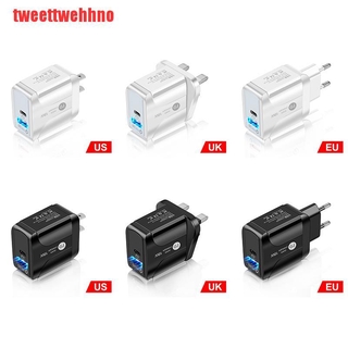 Phích cắm sạc nhanh QC3.0 PD18W EU/US/UK cho điện thoại di động