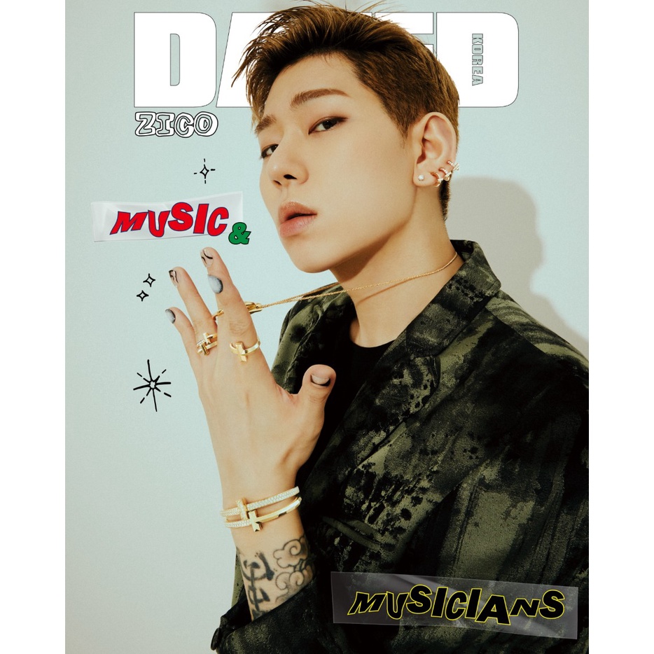 [DAZED] Ốp điện thoại Dazed and Confused:August [2022] Zico_NAYEON oF TWICE / JINYOUNG of GOT7
