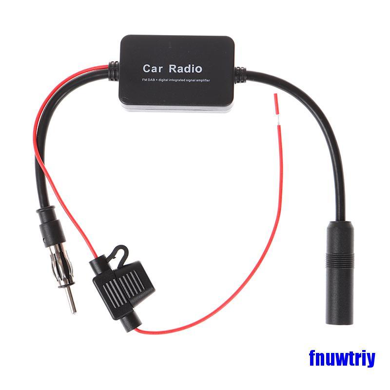 [COD]Car Stereo FM&AM Radio Signal Antenna Aerial Signal Amp Amplifier Booster cable