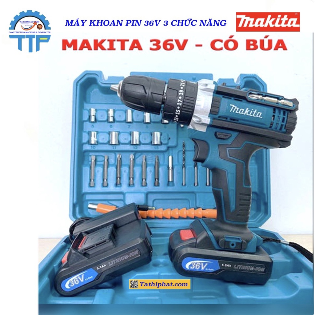 Máy Khoan Pin Mikita 36V