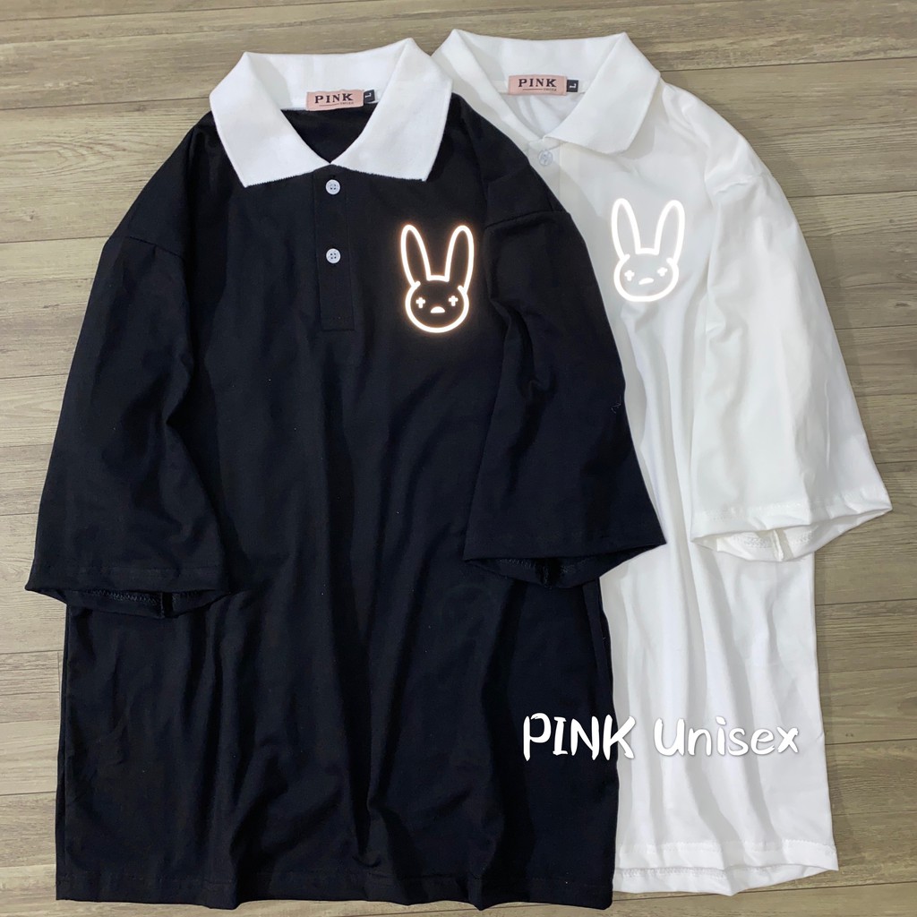 [ FULL SIZE + HÌNH THẬT ] Áo Polo PHẢN QUANG THỎ BUNNY