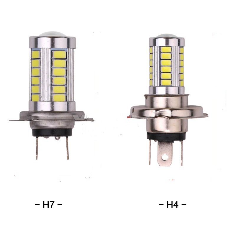 bóng đèn led xe máy H4 H7 siêu sáng