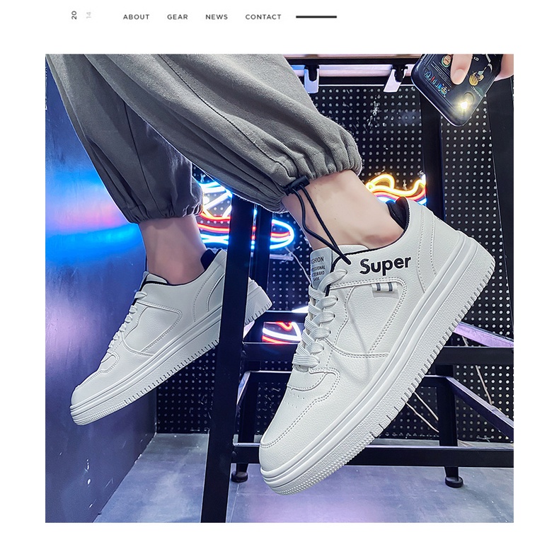 Giày nam sneaker Super phong cách thể thao ulzzang Hàn Quốc đi cực êm chân dễ phối đồ TH-94