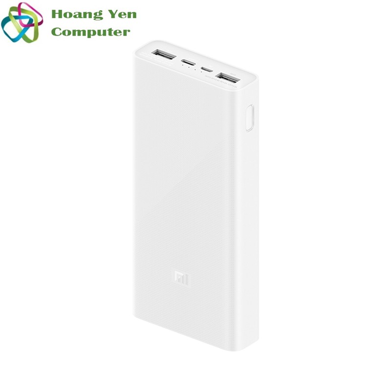 Pin Dự Phòng Xiaomi 20000Mah GEN 3 18W 2 Cổng Sạc Vào Chính Hãng - BH 6 Tháng