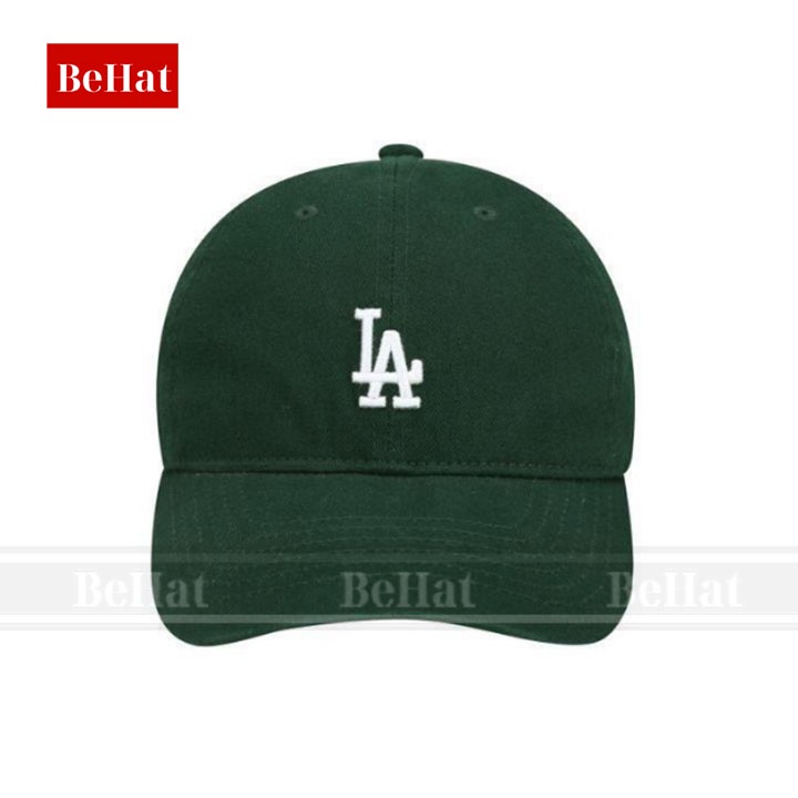 Nón Mũ Lưỡi Trai LA NY MLB Xanh Lá Cây Rookie Ball LA Dodgers D.Green 32CP77111-07G Xịn, Mũ Nón Kết LA Xanh Rêu