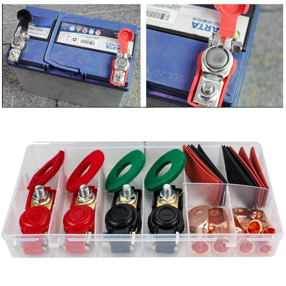 SHOUKEY Set 2 Cặp Kẹp Nối Dây Điện Cho Xe Ô Tô