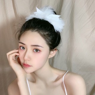 Nơ lông vũ (hàng có sẵn)