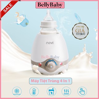 Máy hâm sữa và tiệt trùng điện đơn nevi đa chức năng 3 trong 1 xb8623