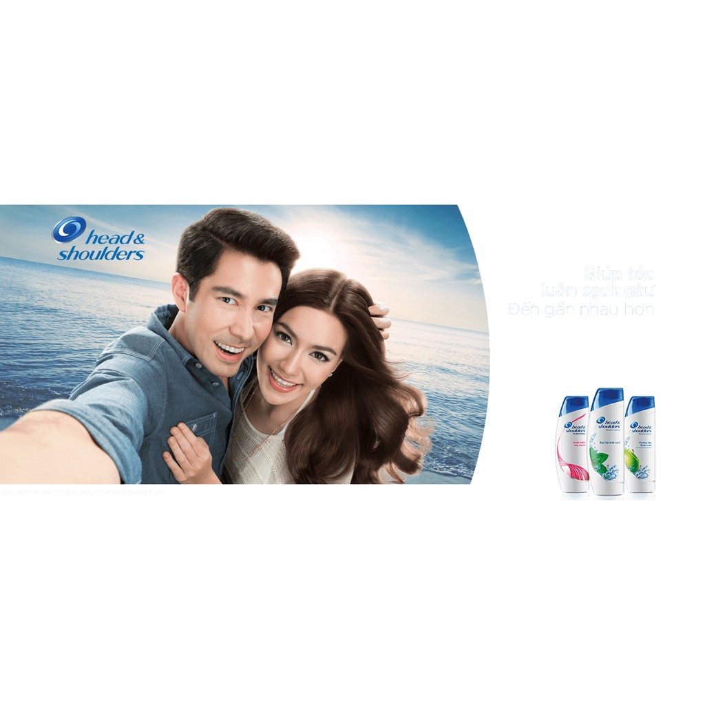 Dầu Gội Head & Shoulders Bạc Hà Mát Lạnh Cool Menthol