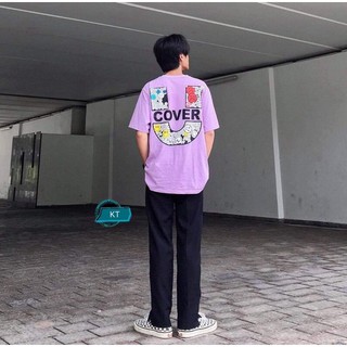 [FREESHIP ĐƠN TỪ 50K] Áo phông tím Conver chữ U KTH0919