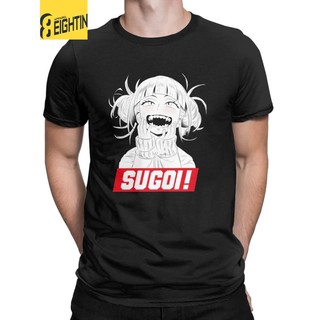 Áo thun nam ngắn tay in hình nhân vật Anime himiko toga sugoi boku No Hero