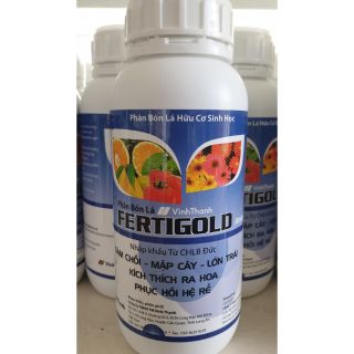 Phân bón lá fertigold 500ml nhập khẩu từ liên bang đức