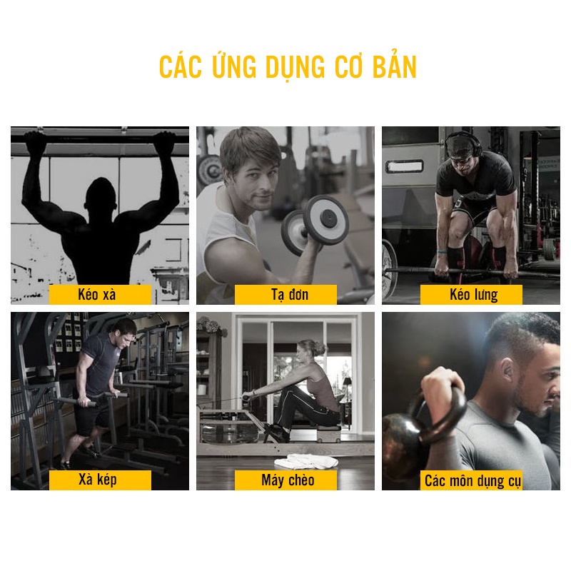 Găng Trợ Lực Kéo Xà Có Móc Hỗ Trợ Kéo Xà Giảm Đau Lưng CHÍNH HÃNG Aolikes MG28